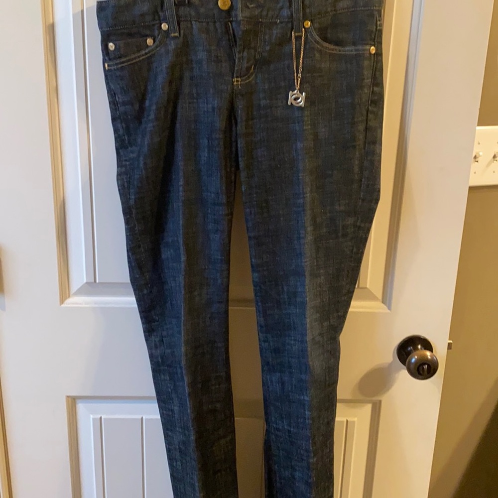 Denim Bebe jeans with flare leg
